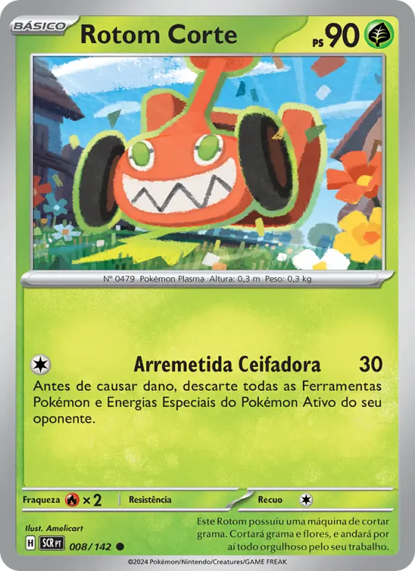 Rotom Corte — Coroa Estelar 008