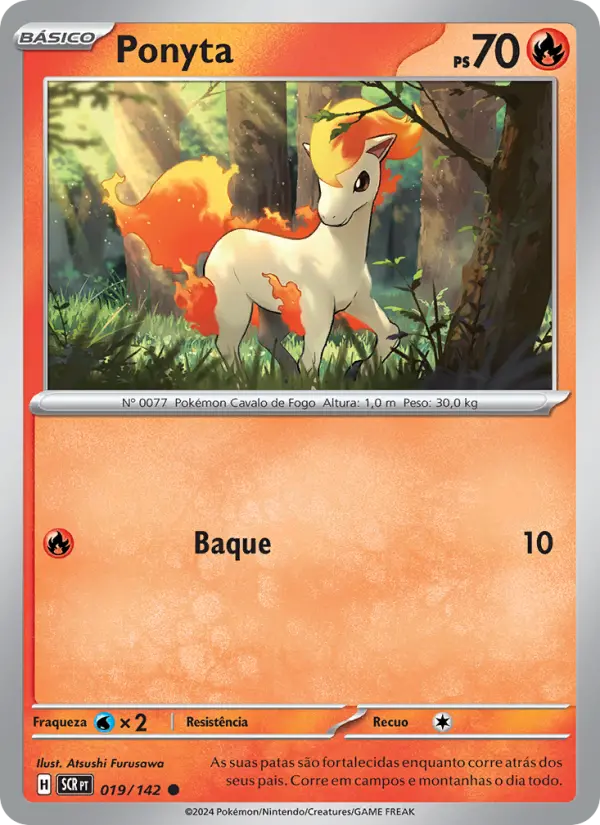 Ponyta — Coroa Estelar 019