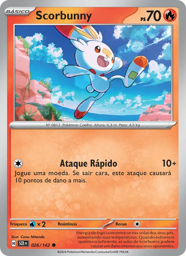 Scorbunny — Coroa Estelar 026