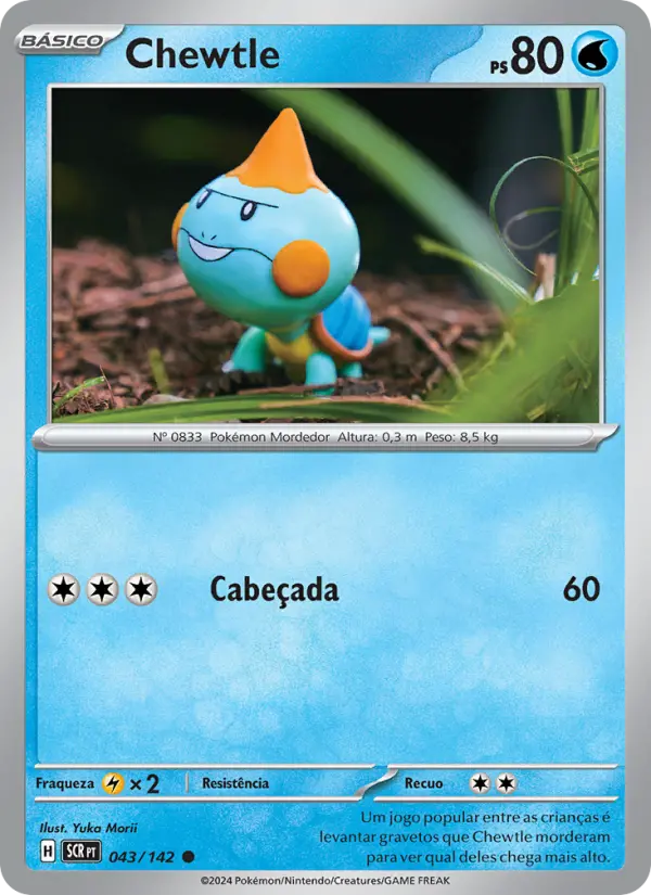 Chewtle — Coroa Estelar 043