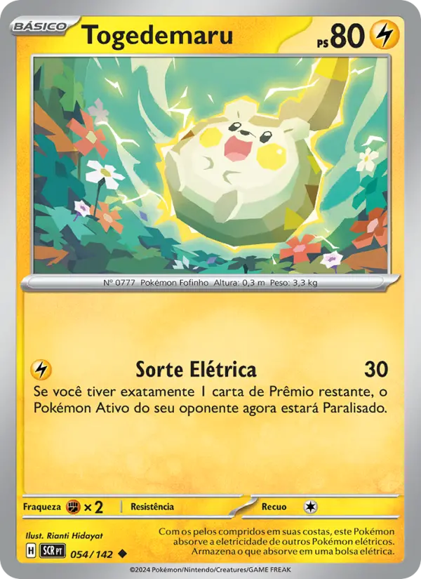 Togedemaru — Coroa Estelar 054