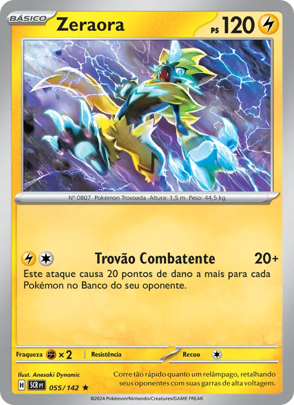 Zeraora — Coroa Estelar 055