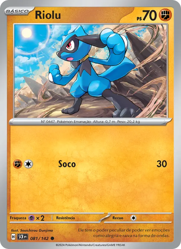 Riolu — Coroa Estelar 081