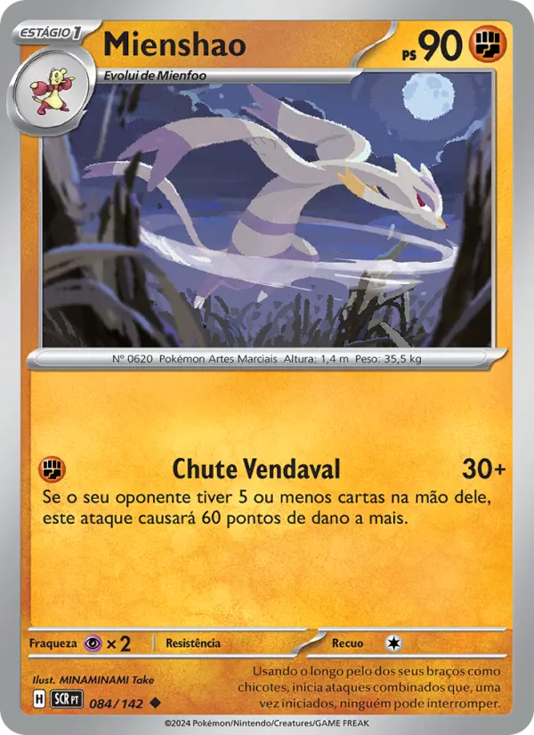 Mienshao — Coroa Estelar 084
