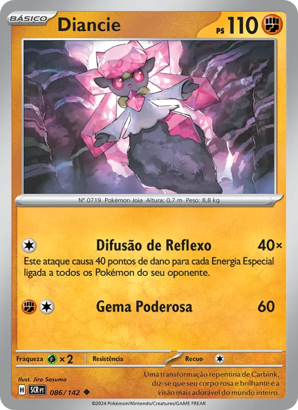 Diancie — Coroa Estelar 086