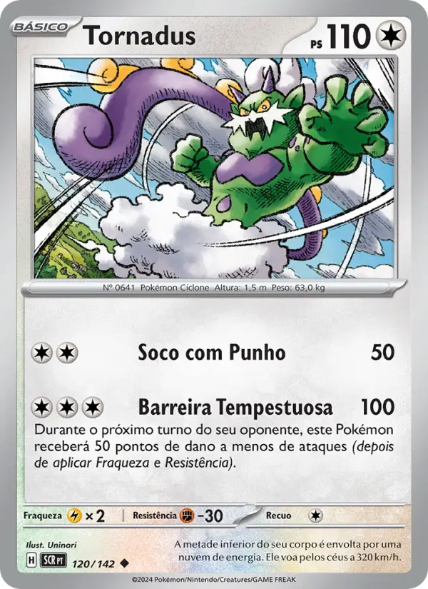Tornadus — Coroa Estelar 120