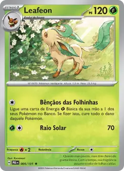 Leafeon — Evoluções Prismáticas 005