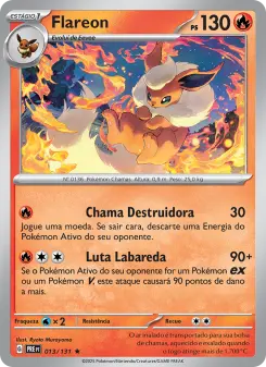 Flareon — Evoluções Prismáticas 013