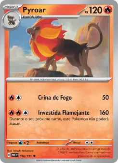 Pyroar — Evoluções Prismáticas 016