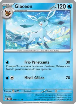 Glaceon — Evoluções Prismáticas 025