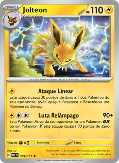 Jolteon — Evoluções Prismáticas 029