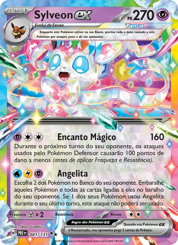 Sylveon ex — Evoluções Prismáticas 041