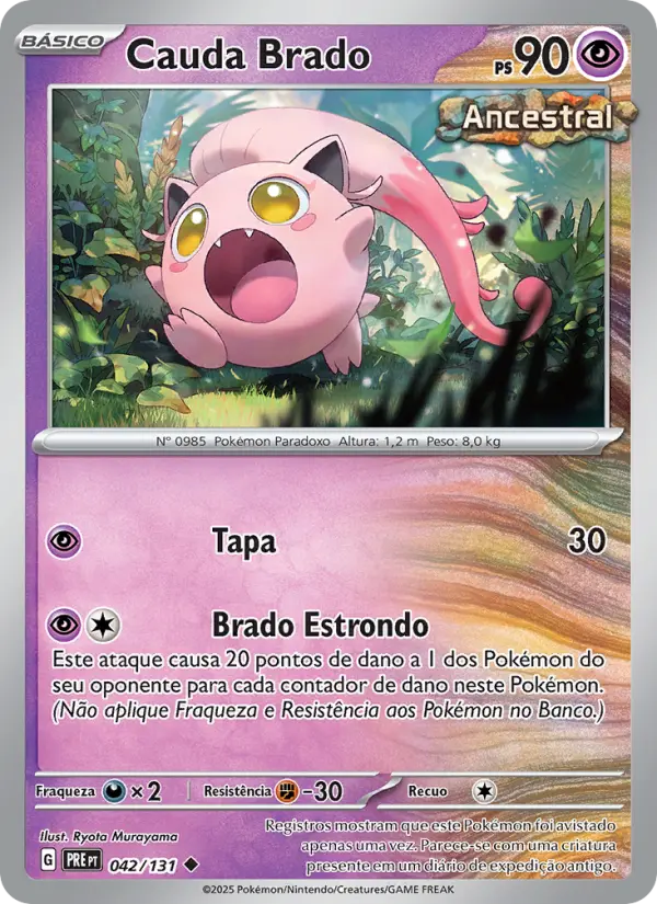 Cauda Brado — Evoluções Prismáticas 042