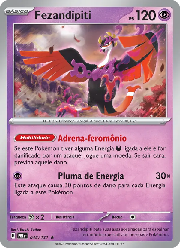 Fezandipiti — Evoluções Prismáticas 045