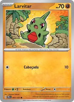 Larvitar — Evoluções Prismáticas 047