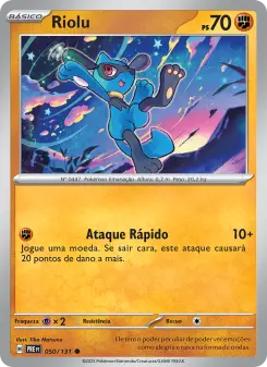 Riolu — Evoluções Prismáticas 050