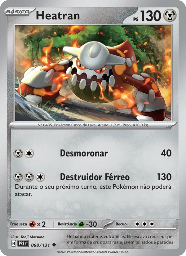 Heatran — Evoluções Prismáticas 068
