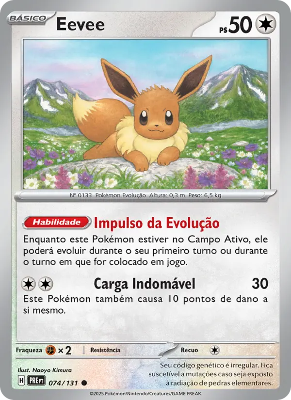 Eevee — Evoluções Prismáticas 074