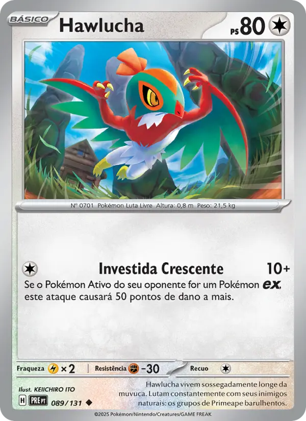 Hawlucha — Evoluções Prismáticas 089