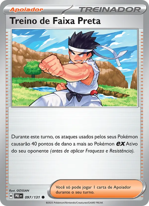 Treino de Faixa Preta — Evoluções Prismáticas 097