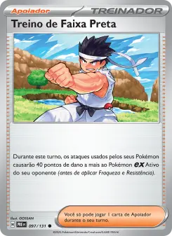 Treino de Faixa Preta — Evoluções Prismáticas 097
