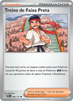 Treino de Faixa Preta — Evoluções Prismáticas 098