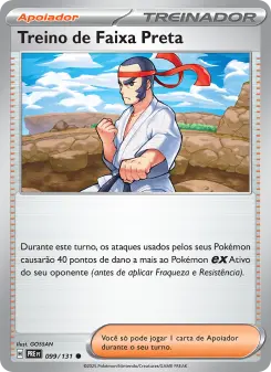Treino de Faixa Preta — Evoluções Prismáticas 099