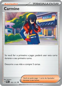 Carmine — Evoluções Prismáticas 103