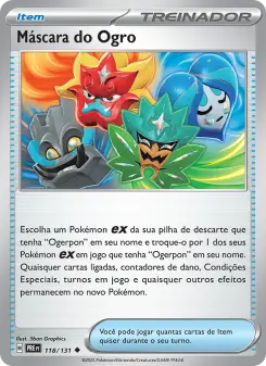Máscara do Ogro — Evoluções Prismáticas 118