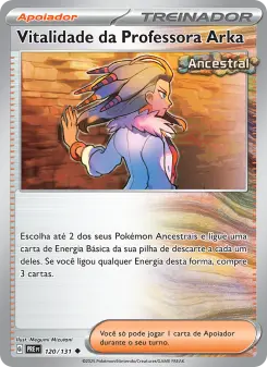 Vitalidade da Professora Arka — Evoluções Prismáticas 120