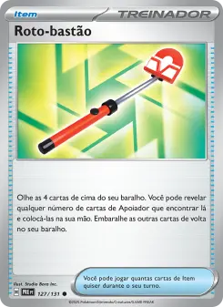 Roto-bastão — Evoluções Prismáticas 127