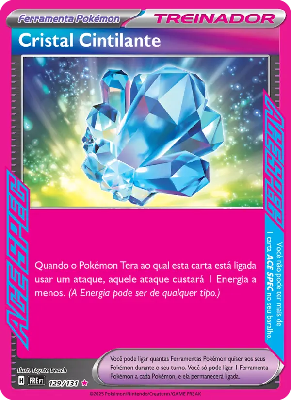 Cristal Cintilante — Evoluções Prismáticas 129