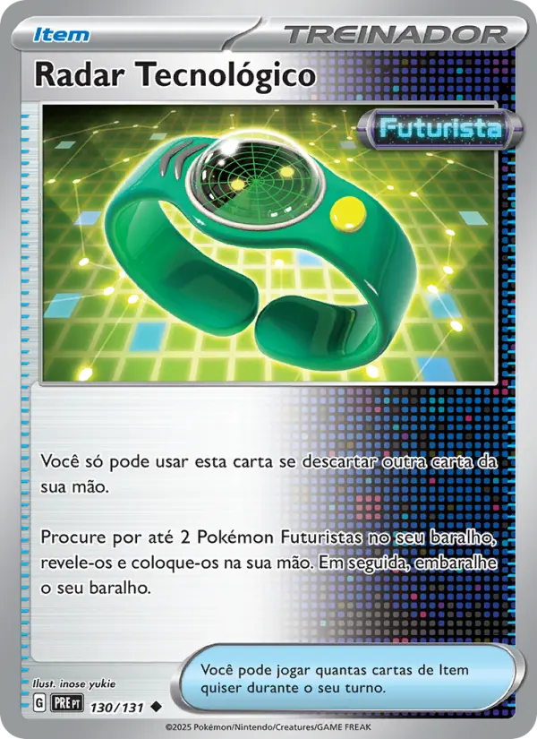 Radar Tecnológico — Evoluções Prismáticas 130