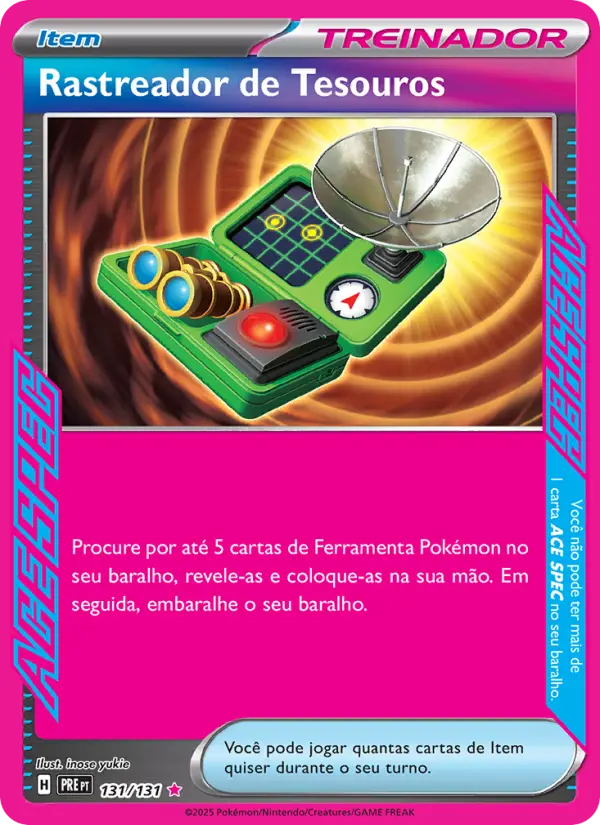Rastreador de Tesouros — Evoluções Prismáticas 131