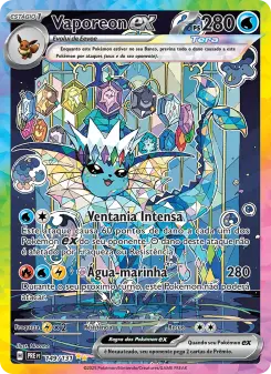 Vaporeon ex — Evoluções Prismáticas 149