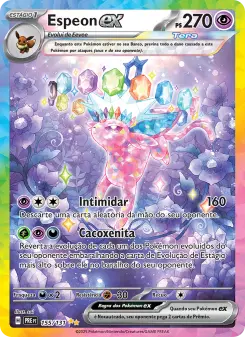 Espeon ex — Evoluções Prismáticas 155