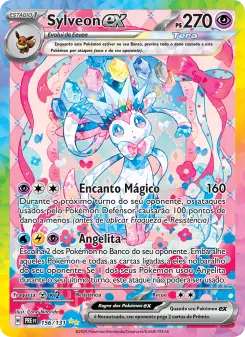 Sylveon ex — Evoluções Prismáticas 156