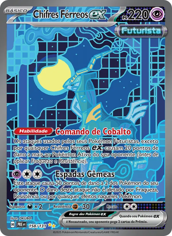 Chifres Férreos ex — Evoluções Prismáticas 158