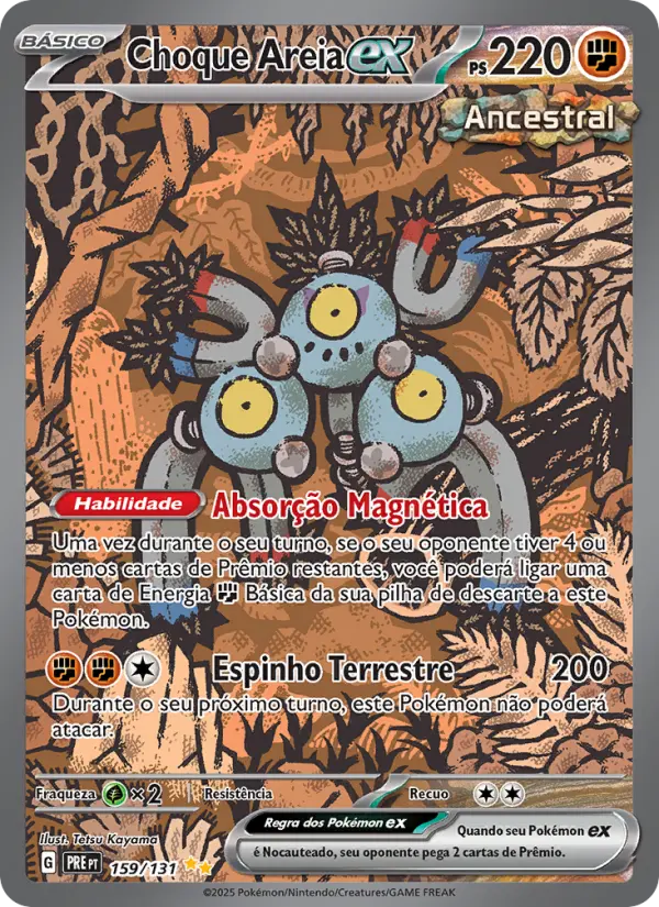 Choque Areia ex — Evoluções Prismáticas 159