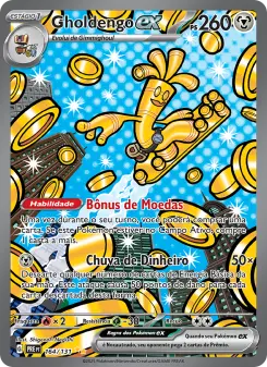 Gholdengo ex — Evoluções Prismáticas 164