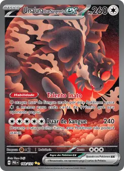 Ursaluna Lua Sangrenta ex — Evoluções Prismáticas 168