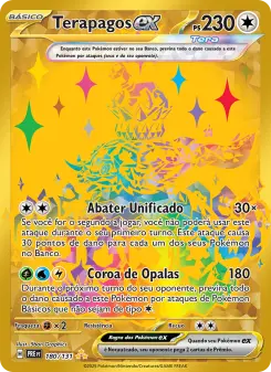 Terapagos ex — Evoluções Prismáticas 180