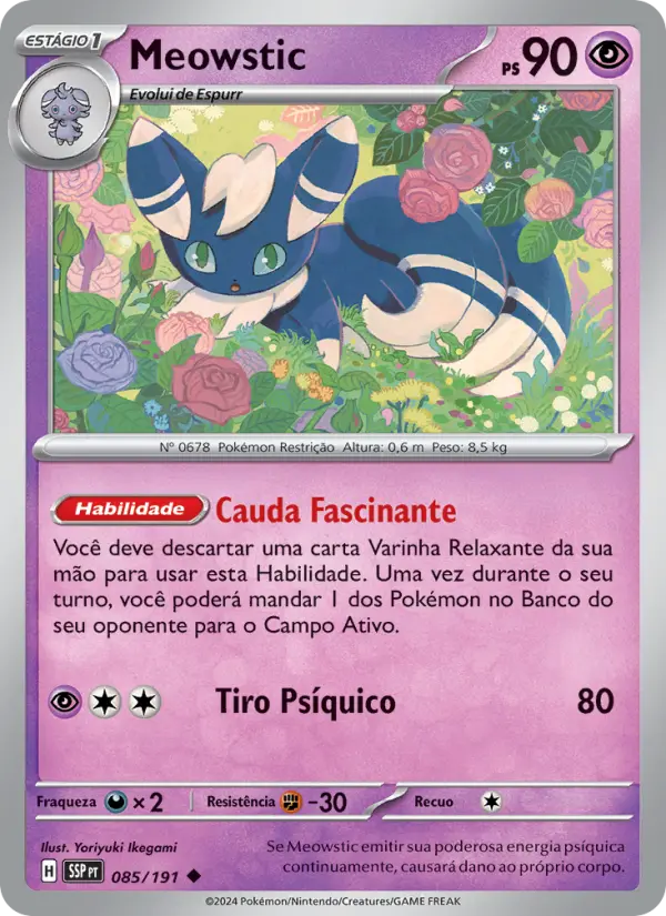Meowstic — Fagulhas Impetuosas 085