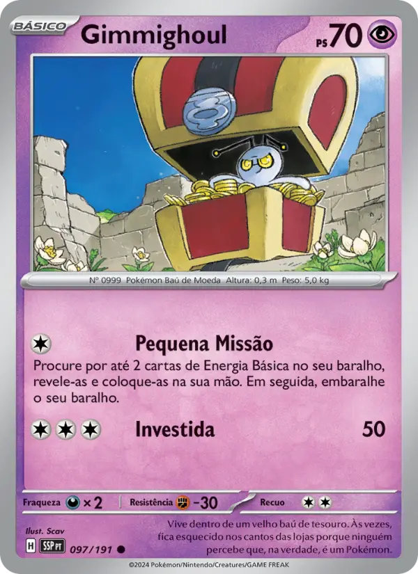 Gimmighoul — Fagulhas Impetuosas 097
