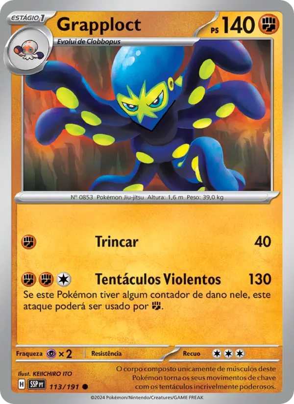 Grapploct — Fagulhas Impetuosas 113
