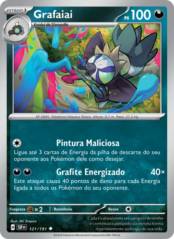 Grafaiai — Fagulhas Impetuosas 121