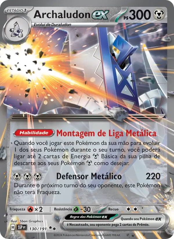 Archaludon ex — Fagulhas Impetuosas 130