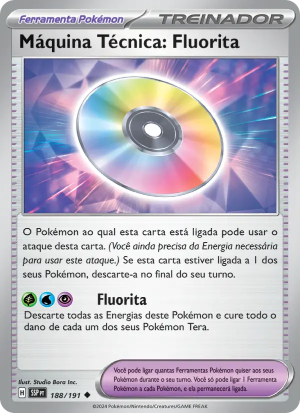 Máquina Técnica: Fluorita — Fagulhas Impetuosas 188