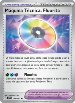 Máquina Técnica: Fluorita