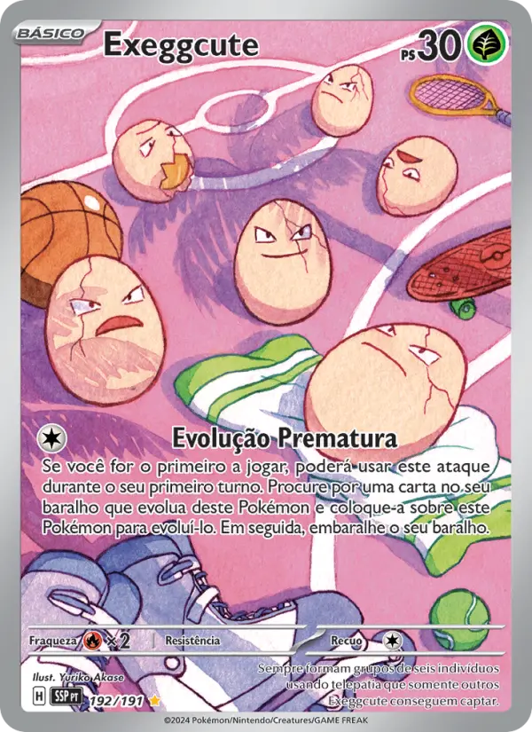 Exeggcute — Fagulhas Impetuosas 192